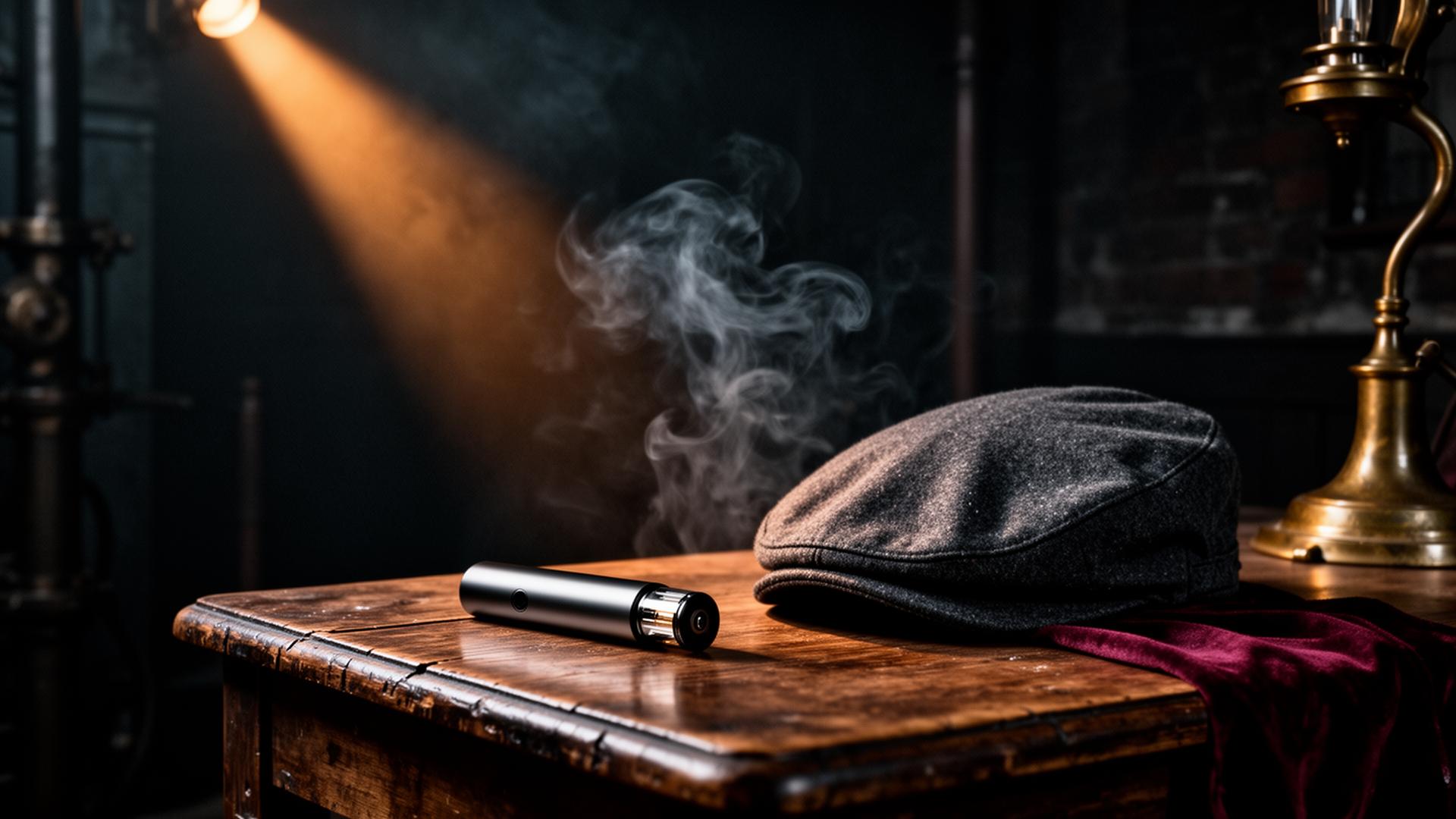 Univers vape Peaky Vapers dans une ambiance Peaky Blinders